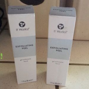 It works exfoliating peel x2